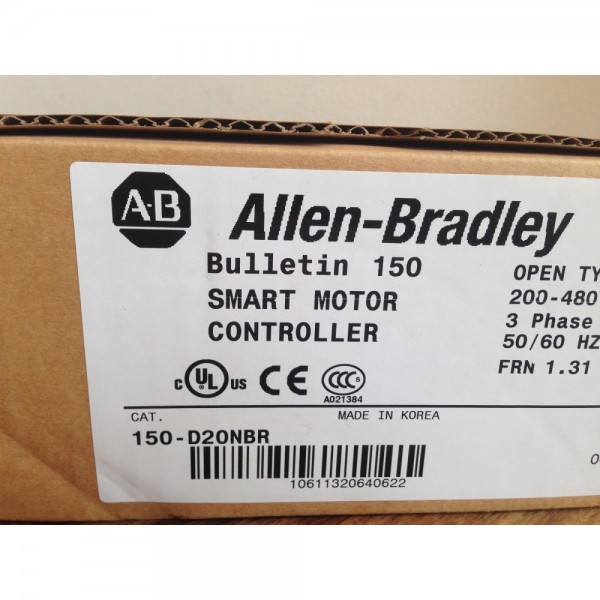 bulletin 150 D20NBR smart motor controller, factory sealed