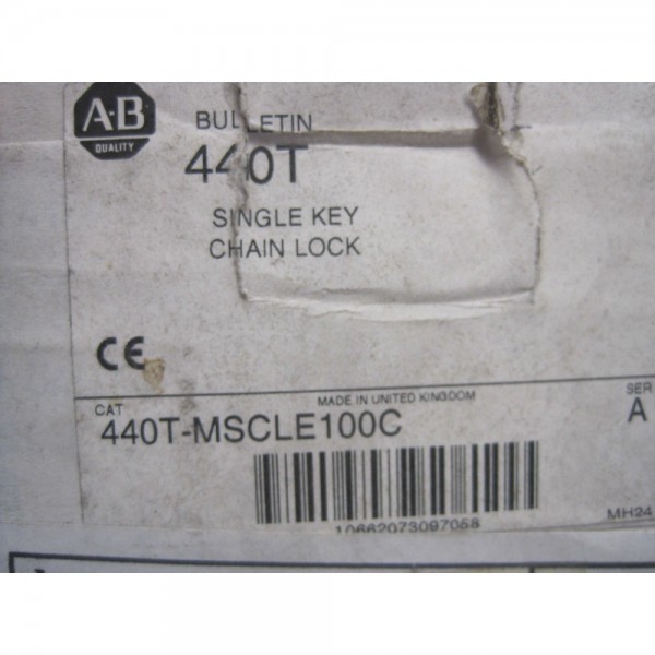 440T-MSCLE100C SINGLE KEY CHAIN LOCK 440TMSCLE100C