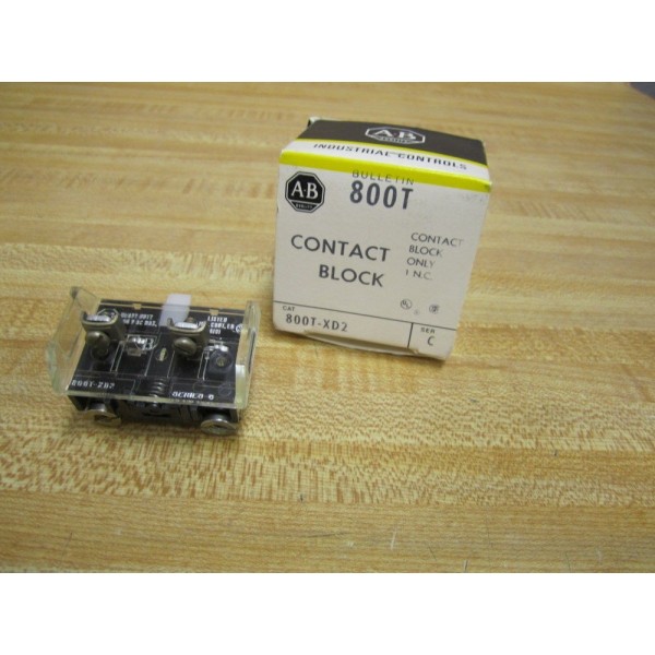 800T-XD2 Contact Block 800TXD2 (Pack of 6)