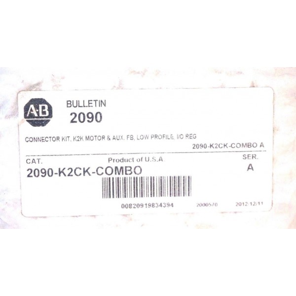 2090-K2CK-COMBO CONNECTOR KIT SER.A 2090K2CKCOMBO