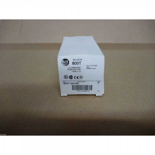 800T-QA10A/800TQA10A Illuminated pushbutton (Amber) NEW!!!