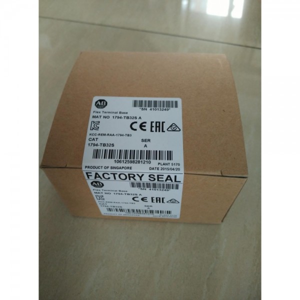 1794-TB32S FLEX I/O 32-Point TERMINAL BASE Spring Clamp Ser A