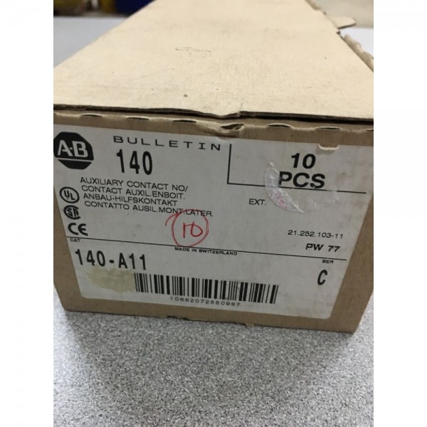 AUXILIARY CONTACTS 140-A11 SERIES C