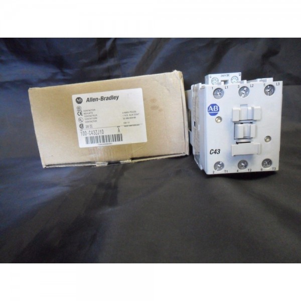 100-C43ZJ10 43 Amp Contactor 3 Poles 24VDC Series A NIB