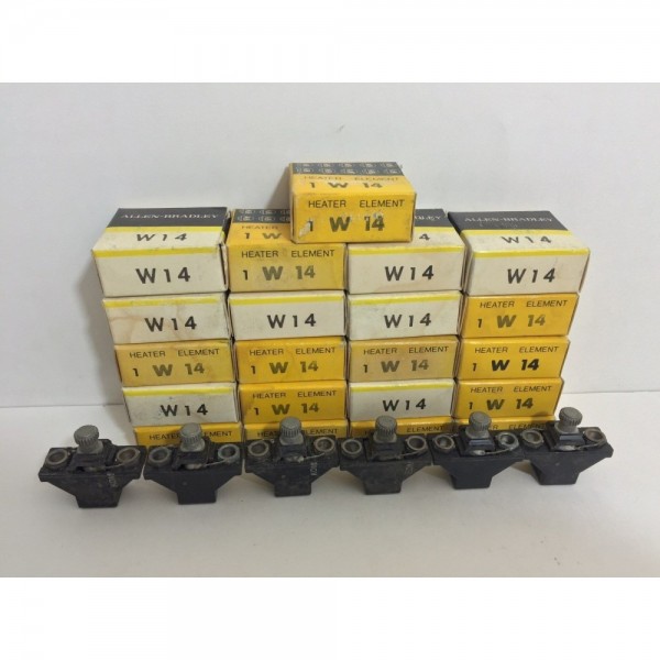 OVERLOAD RELAY HEATER ELEMENTS W14
