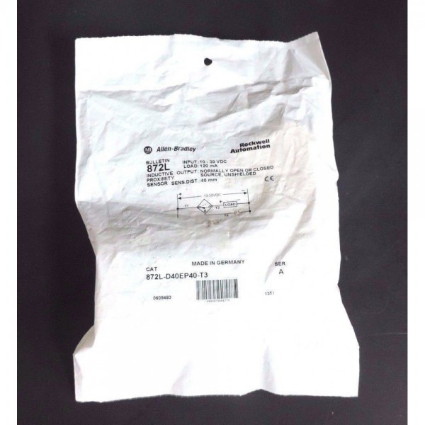 872L-D40EP40-T3 SER. A PROXIMITY SENSOR 872LD40EP40T3