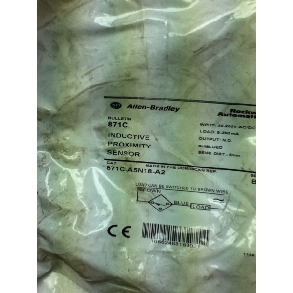 871C-A5N18-A2 PROXIMITY SENSOR