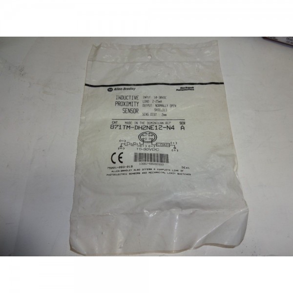 871TM-DH2NE12-N4 - Sealed New In Bag Inductive Proximity Switch