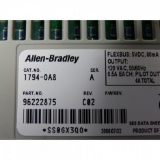 FLEX I/O 1794-OA8 SER. A OUTPUT MODULE DATE: 1998 *FACTORY SEALED*