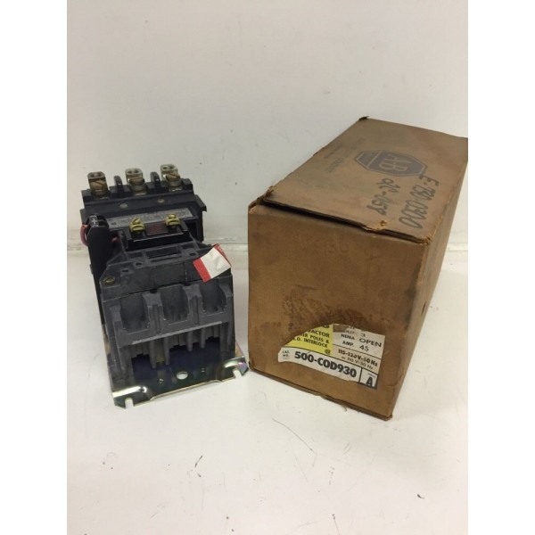 ALLEN BRADLEY 500-C0D930 SER A CONTACTOR SIZE 2