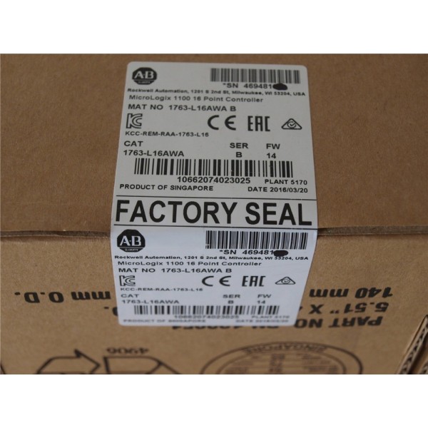 MicroLogix 1100 PLC 1763-L16BWA