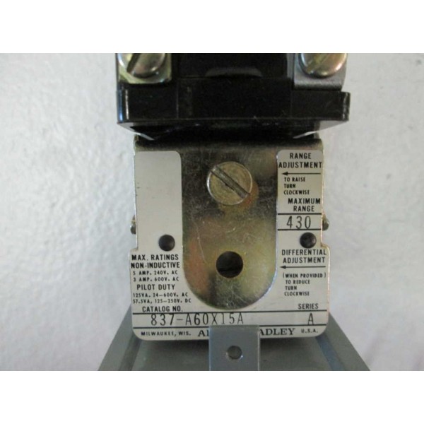 837-A60AX15A SERIES A