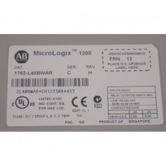 1762-L40BWAR C MicroLogix 1200 40 Point Controller PLC SEALED 2016